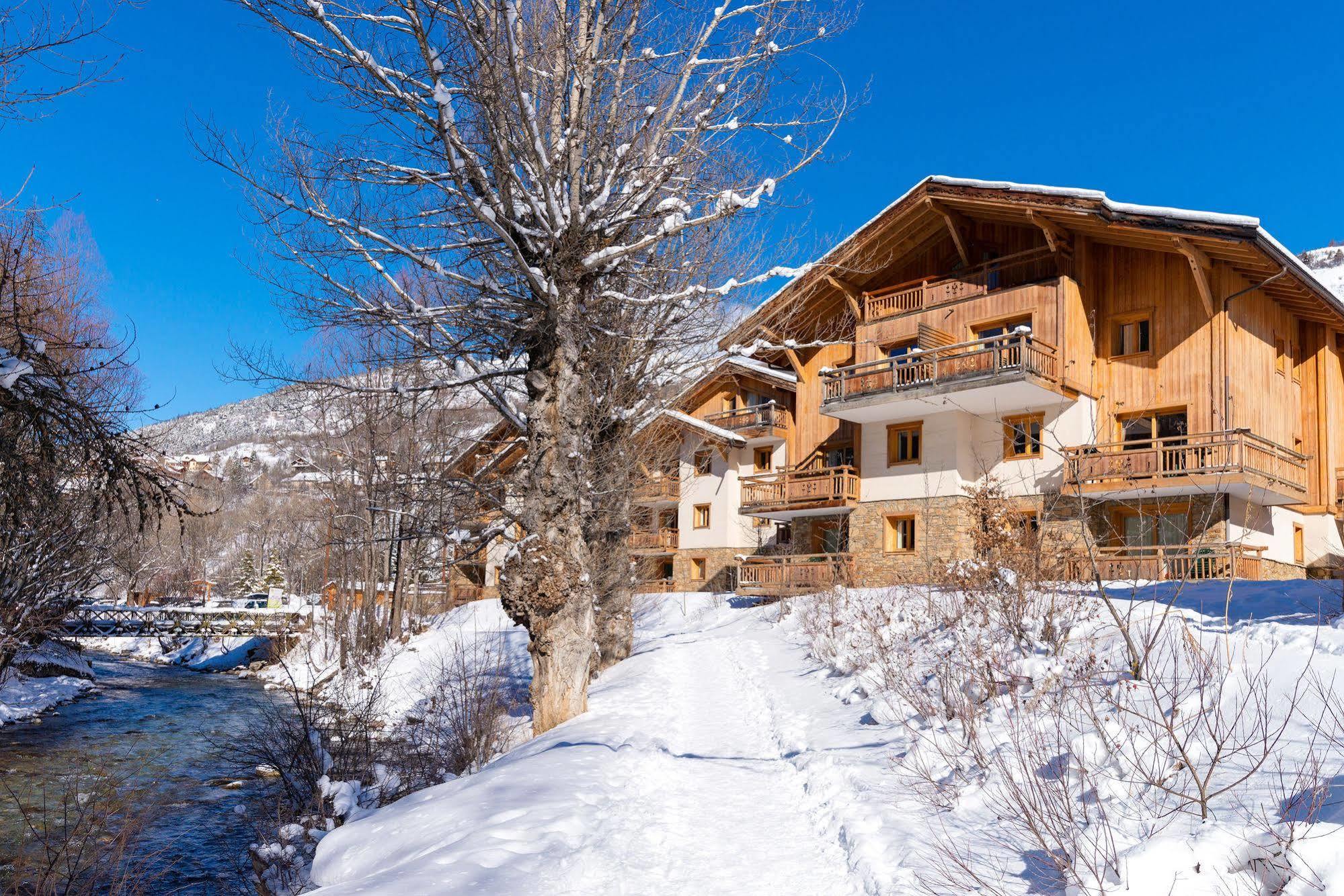 Lagrange Vacances Le Hameau Du Rocher Blanc Serre Chevalier Exteriér fotografie